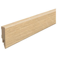 SOCKELLEISTE Eiche hellbraun - Hellbraun, KONVENTIONELL, Holzwerkstoff (240/1.4/5.8cm) - Egger Holzwerkstoffe