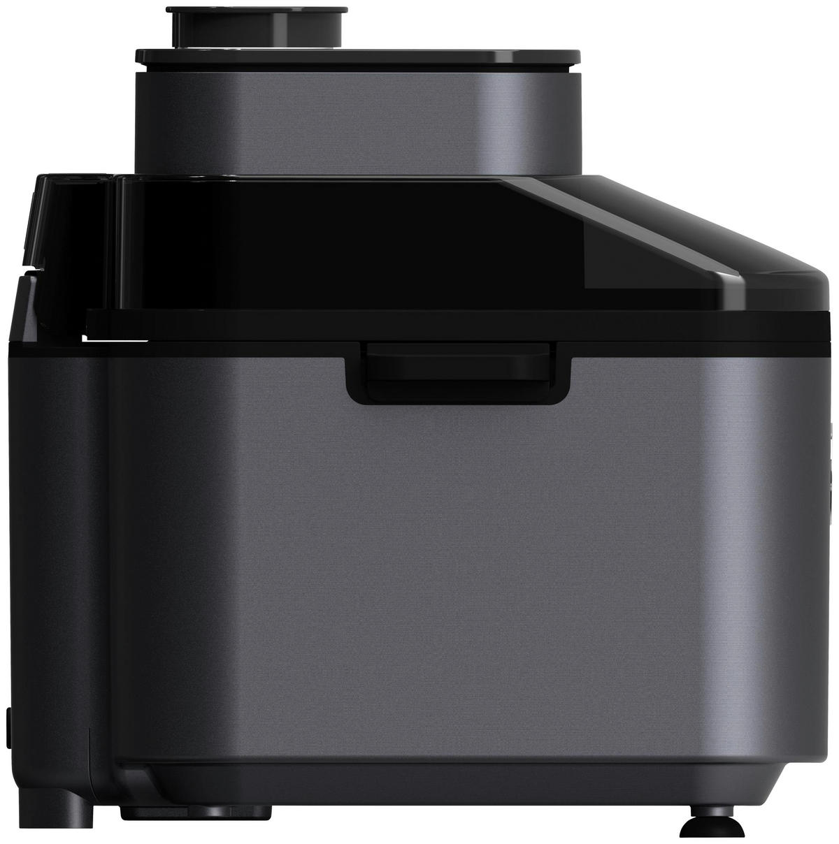 HEIßLUFTFRITTEUSE Airfryer MF-CY75C2 7 L  - Dunkelgrau, Basics, Kunststoff/Metall (32,0/31,5/31,2cm) - Midea