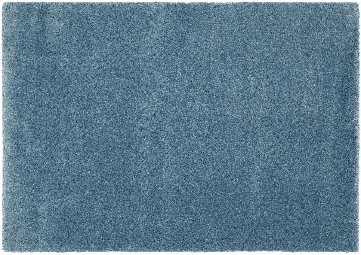 WEBTEPPICH 65/130 cm Blau  - Blau, Basics, Textil (65/130cm) - Novel