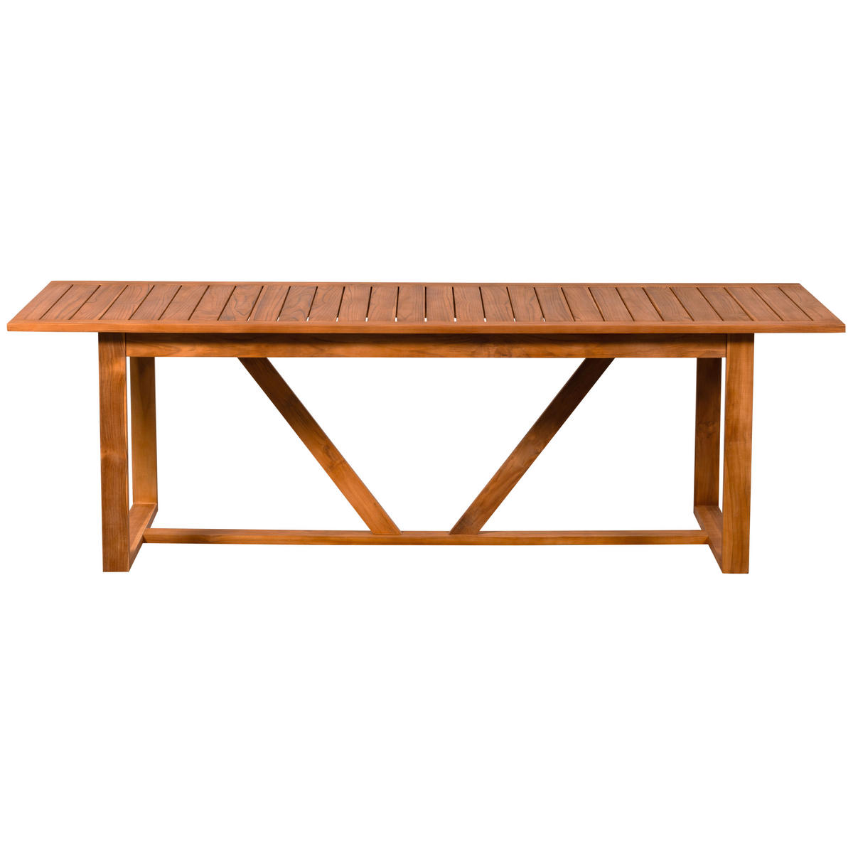 GARTENTISCH 240/90/75 cm Holz rechteckig  - Naturfarben, Design, Holz (240/90/75cm) - Livetastic