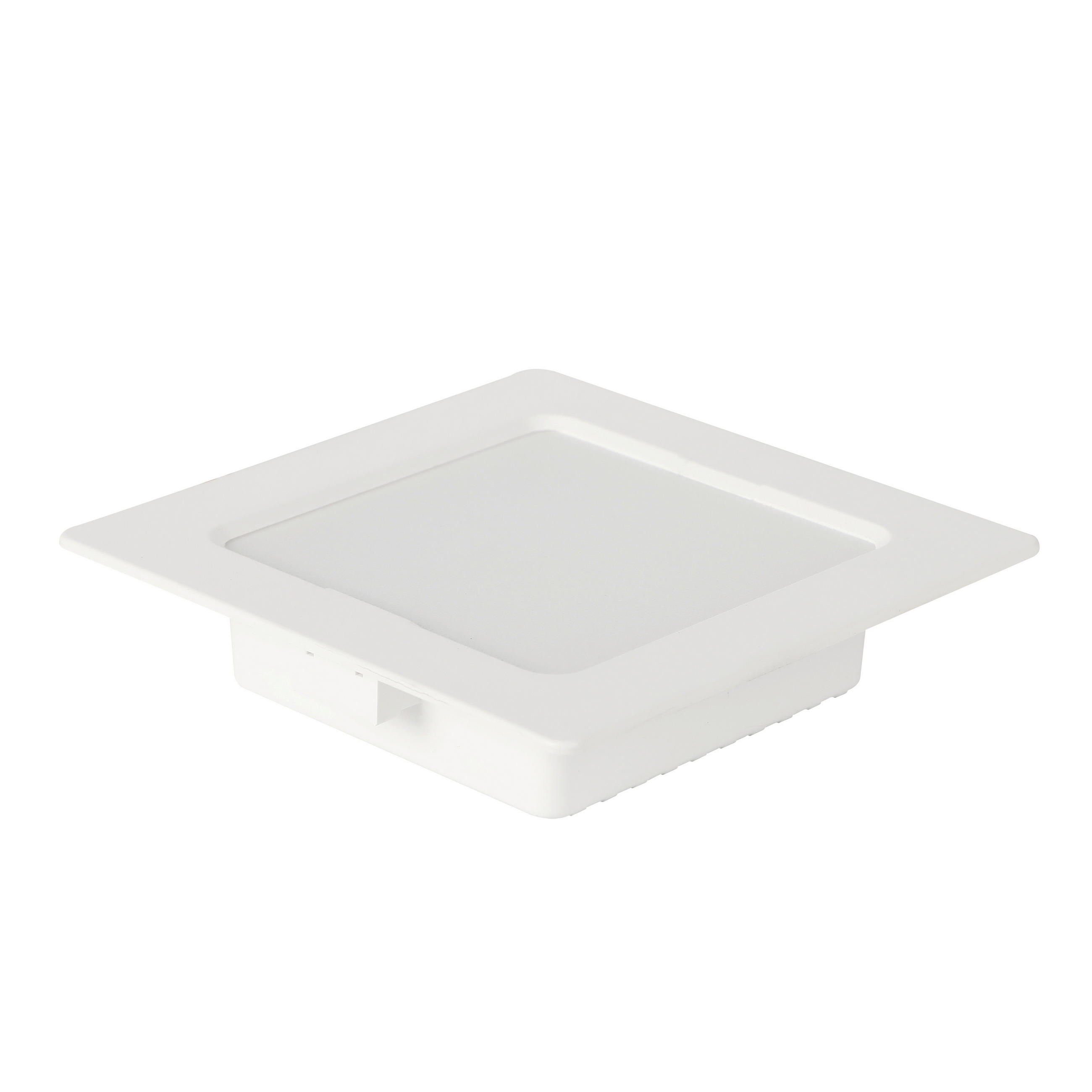 LED PANEL 170*170MM 12W 1160LM 3000/4000/6500K IP20  - bela, Osnovno, plastika (17/17/2,8cm)