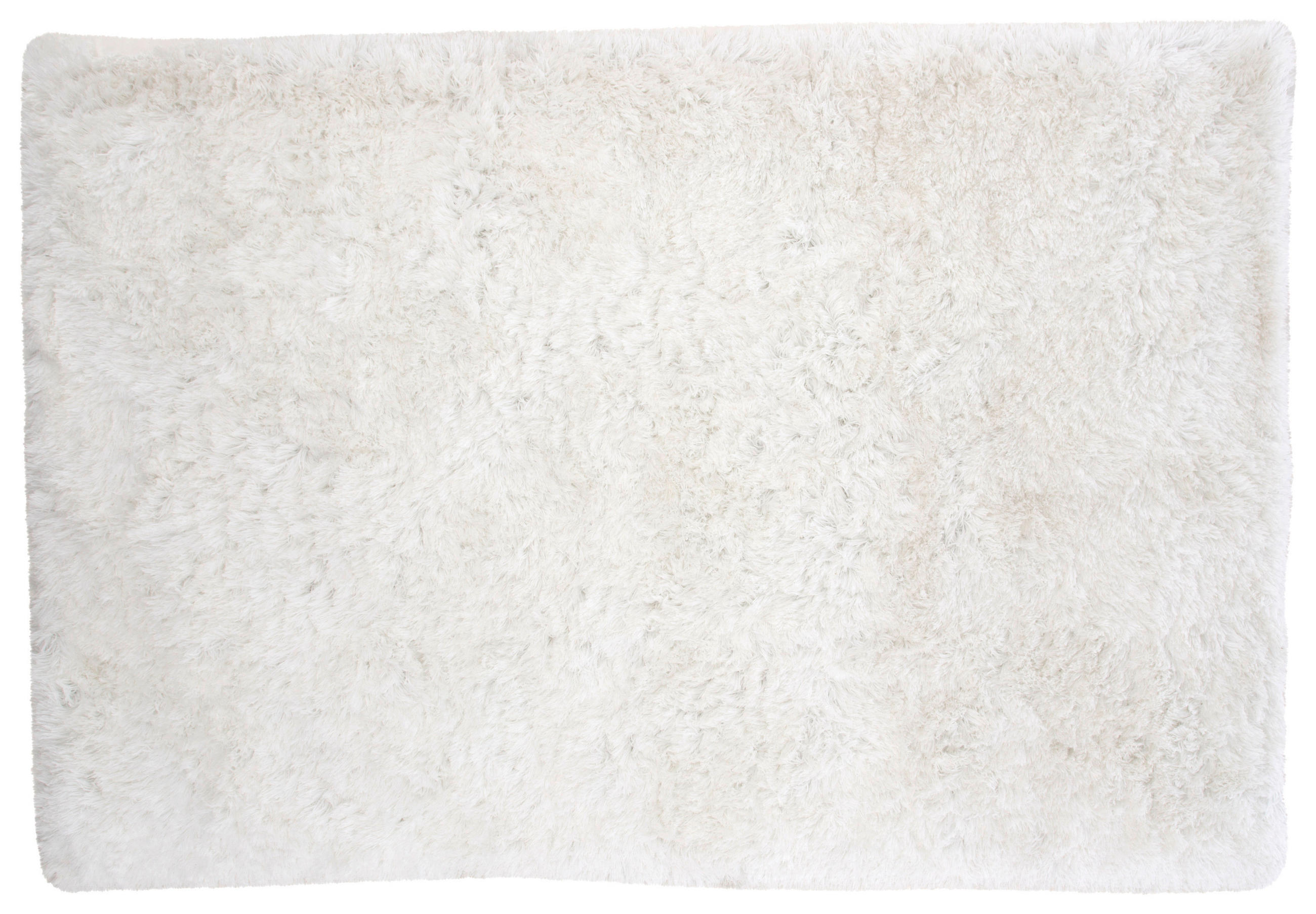 HOCHFLORTEPPICH 400/300 cm Weiß rechteckig  - Weiß, LIFESTYLE, Textil (400/300cm)