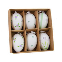 DEKOEIER - Flieder/Weiß, LIFESTYLE, Kunststoff (4/6cm)