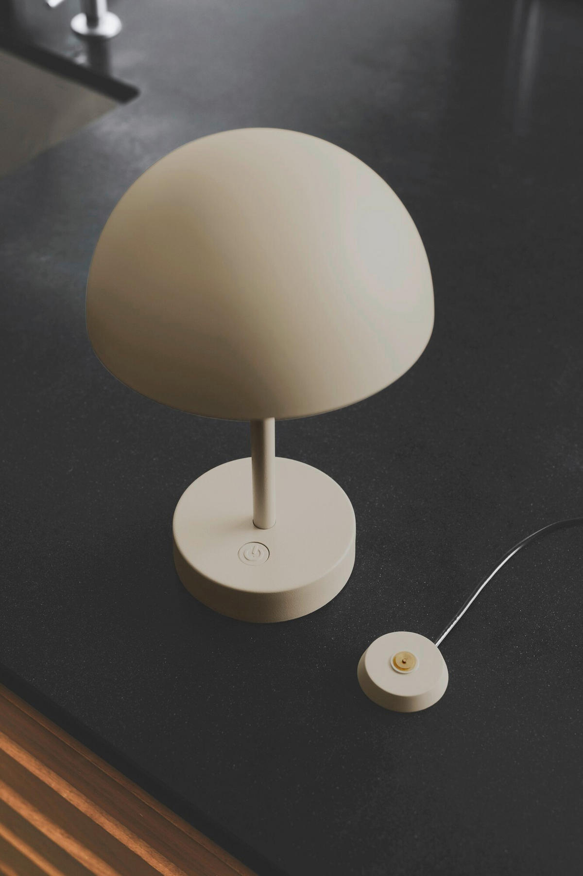 AKKU-TISCHLEUCHTE 16/25 cm   - Beige, Basics, Metall (16/25cm) - Nordlux