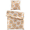BETTWÄSCHE Satin  - Beige, Textil (135cm) - Bio:Vio