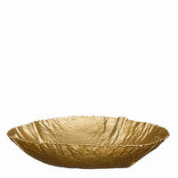 ZDJELA DEKORATIVNA  - zlatne boje, Basics, metal (30/30/7cm)