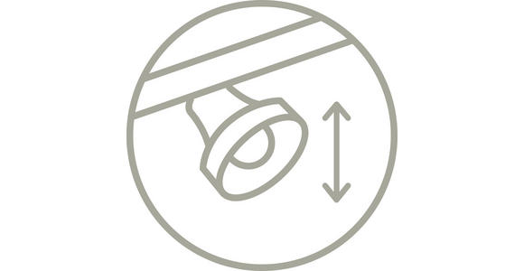 SCHIENENSYSTEM - Chromfarben/Weiß, Trend, Kunststoff/Metall (110/104/14cm) - Novel