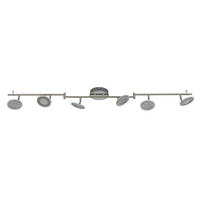 LED-STRAHLER 150/21/13 cm  - Chromfarben/Nickelfarben, Design, Kunststoff/Metall (150/21/13cm) - Novel