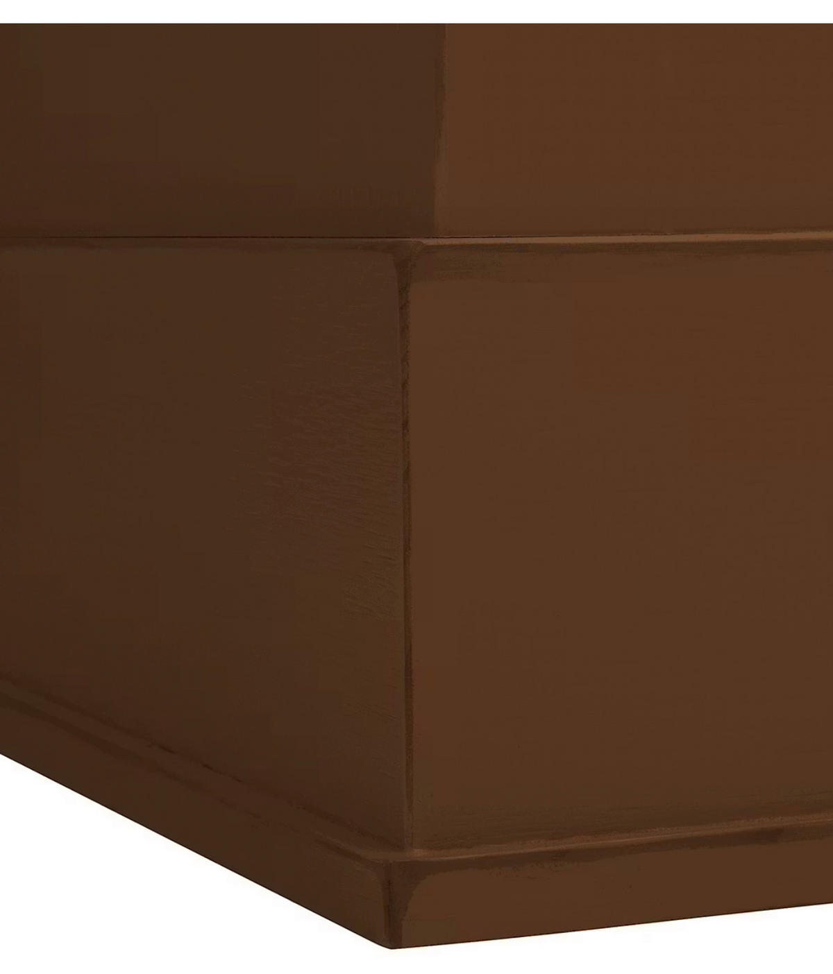 HIGHBOARD UrbanClass  in 190,5/219,5/49 cm  - Nussbaumfarben/Creme, LIFESTYLE, Glas/Holz (190,5/219,5/49cm) - Livetastic