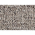 ECKSOFA Greige Bouclé  - Greige/Schwarz, Design, Textil/Metall (250/220cm) - Xora