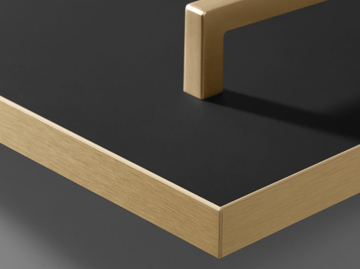 EINBAUKÜCHE FLAIR  - Schwarz, KONVENTIONELL, Holzwerkstoff - Nolte Küchen