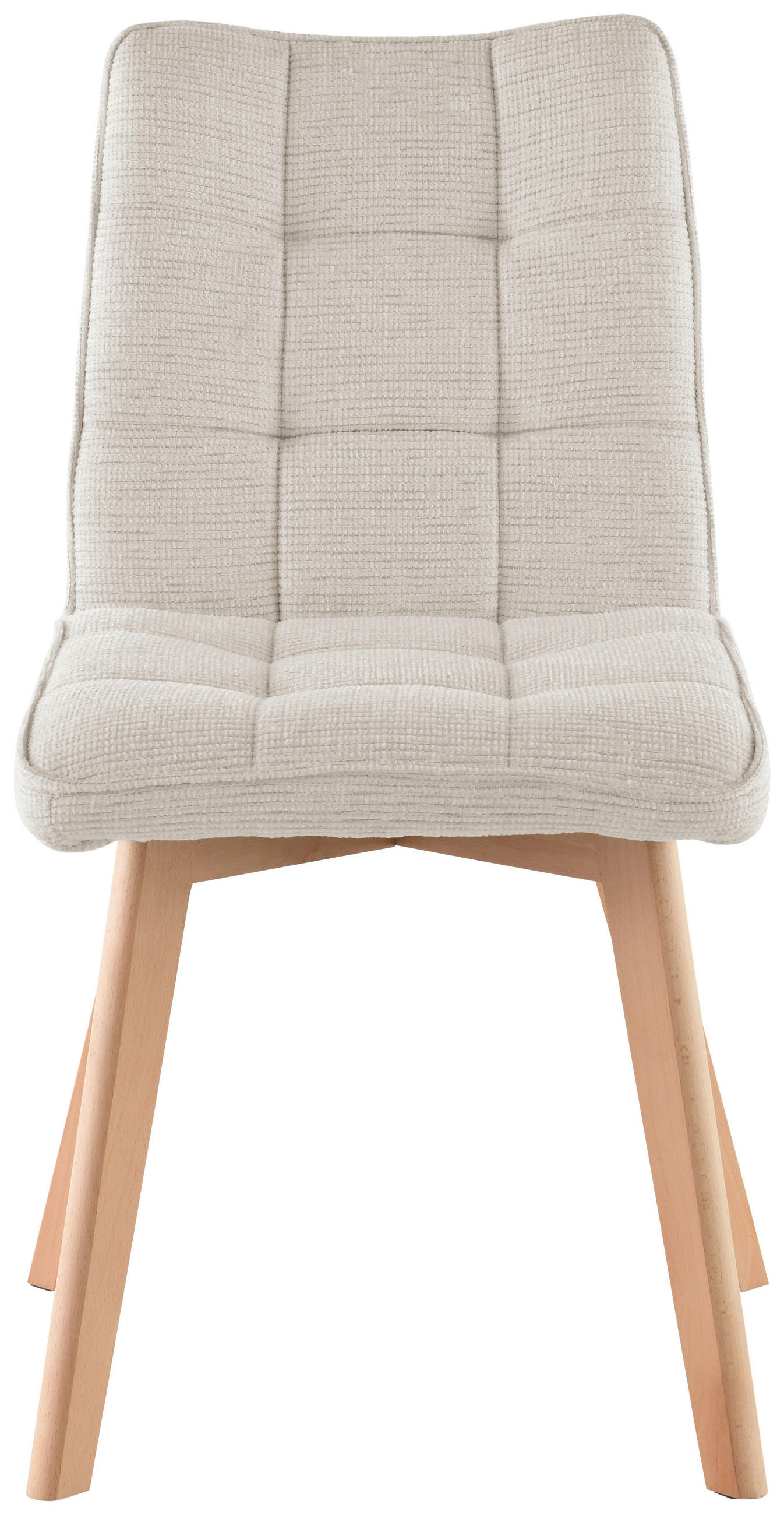 STUHL in Holz, Textil Beige  - Eichefarben/Beige, LIFESTYLE, Holz/Textil (45/88/62cm) - Livetastic