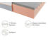 GELSCHAUMMATRATZE 80/200 cm - Weiß/Grau, Basics, Textil (80/200cm) - Sembella GELSCHAUMMATRATZE 80/200 cm - Weiß/Grau, Basics, Textil (80/200cm) - Sembella