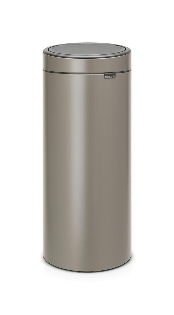 ODPADKOVÝ KOŠ  30 l - platinová, Design, kov/plast (29,5/72/32cm) - Brabantia