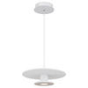 VISEČA LED-SVETILKA   //3000 K/230 V/ - bela/bež, Basics, kovina/umetna masa (38/150cm) - Globo