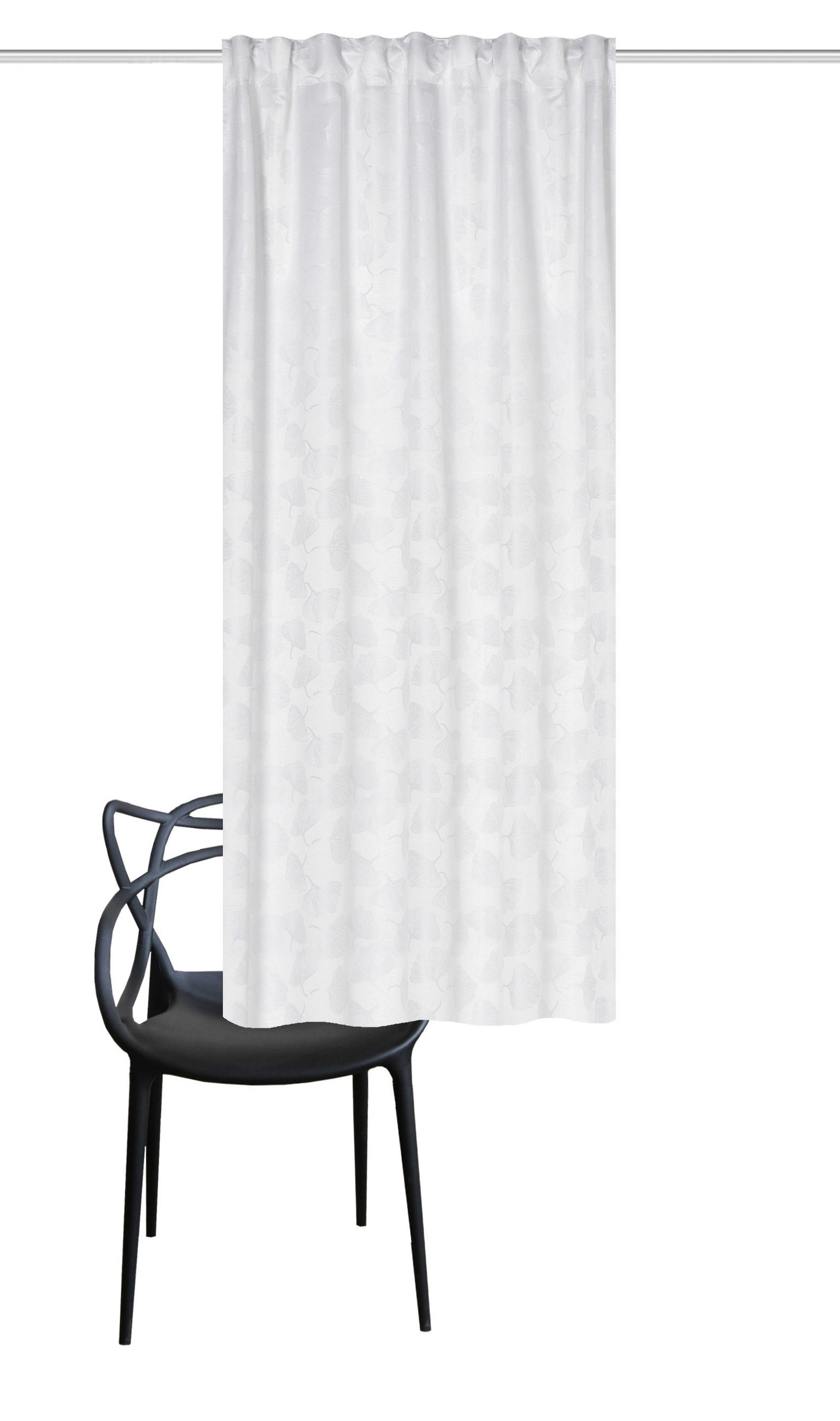FERTIGVORHANG  Verdunkelung   135/175 cm  - Weiß, Trend, Textil (135/175cm)