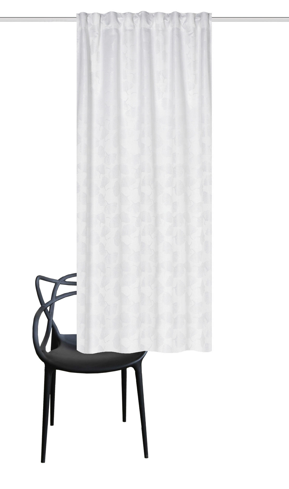 FERTIGVORHANG  Verdunkelung   135/175 cm  - Weiß, Trend, Textil (135/175cm)