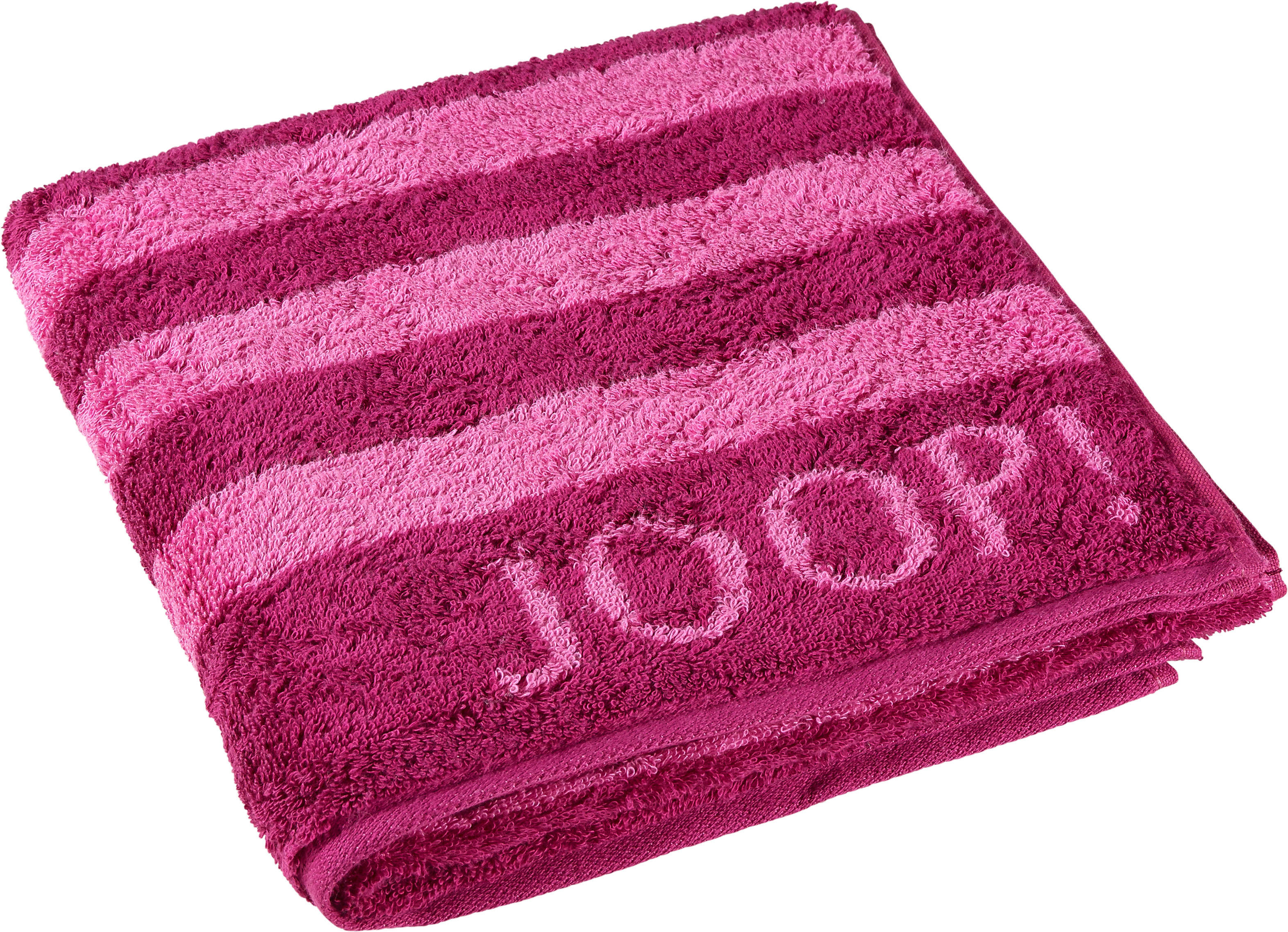 HANDTUCH Classic Stripes  - Pink/Beere, Basics, Textil (50/100cm) - Joop!