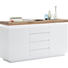 KOMODA SIDEBOARD - bílá/barvy dubu, Design, dřevo/kompozitní dřevo (150/81/40cm) KOMODA SIDEBOARD - bílá/barvy dubu, Design, dřevo/kompozitní dřevo (150/81/40cm)