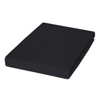 TOPPER-SPANNBETTTUCH Jersey  - Schwarz, Basics, Textil (150/200/10cm) - Janine