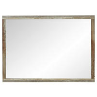 WANDSPIEGEL 97/70/2 cm    in rechteckig  - Trend, Glas/Holzwerkstoff (97/70/2cm) - Carryhome