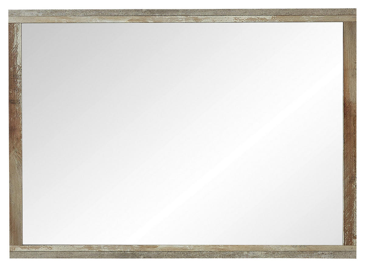 WANDSPIEGEL 97/70/2 cm    in rechteckig  - Trend, Glas/Holzwerkstoff (97/70/2cm) - Carryhome