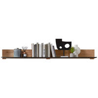 WANDBOARD Eiche furniert Eichefarben  - Eichefarben, Design, Glas/Holz (145/14/20cm) - Novel