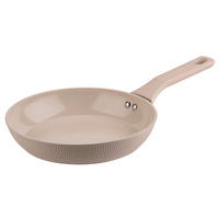 BRATPFANNE Pamela Reif Serie SHELL Keramikbeschichtung 24 cm  - Beigebraun, Basics, Metall (24cm) - Fackelmann