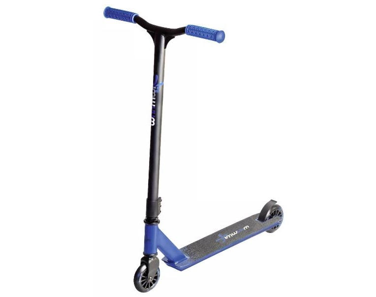 Kinder-scooter Muuwmi Blau/schwarz Ø 100x24 Mm