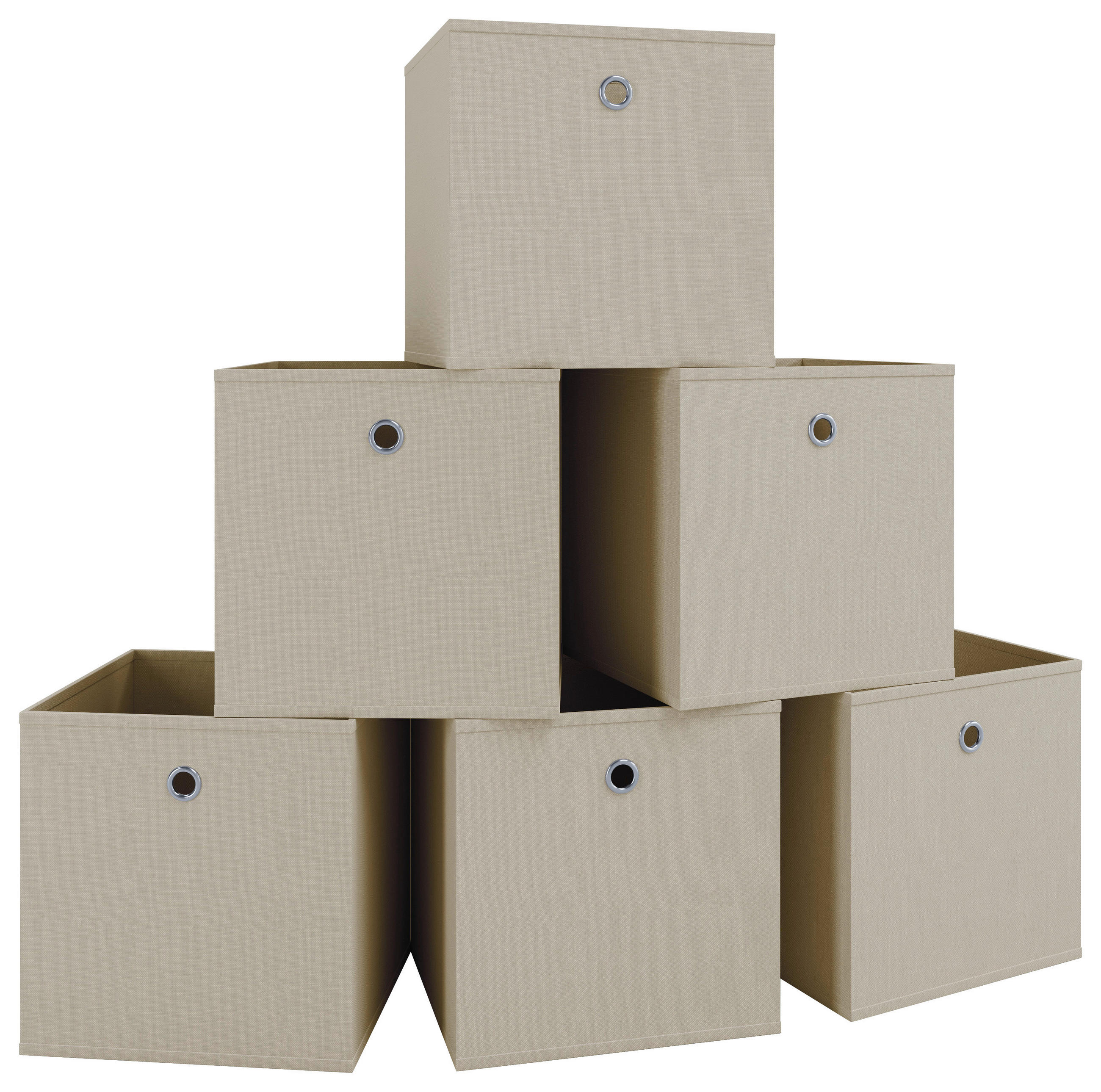 FALTBOX - Naturfarben, Basics, Kunststoff (27/28/27cm) - MID.YOU