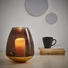 WINDLICHT - Braun, Trend, Glas (22/25cm) WINDLICHT - Braun, Trend, Glas (22/25cm)