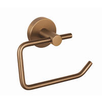 TOILETTENPAPIERHALTER - Bronzefarben, Basics, Metall (14/9,8/5,25cm) - Tesa