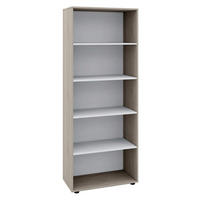 MEHRZWECKSCHRANK  in Sonoma Eiche  - Schwarz/Sonoma Eiche, Design, Holzwerkstoff/Kunststoff (70/178/37cm) - MID.YOU