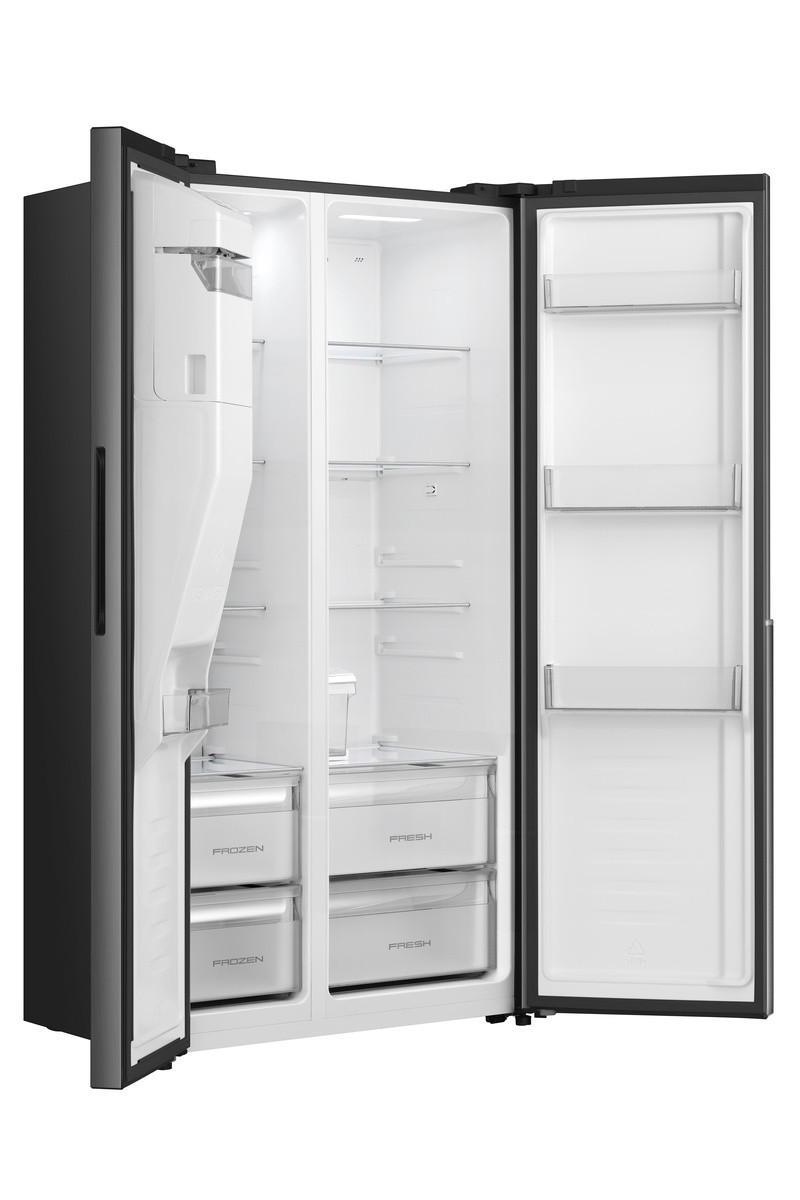 Gorenje Side-By-Side Schwarz 91.1x178.6x61.5 cm