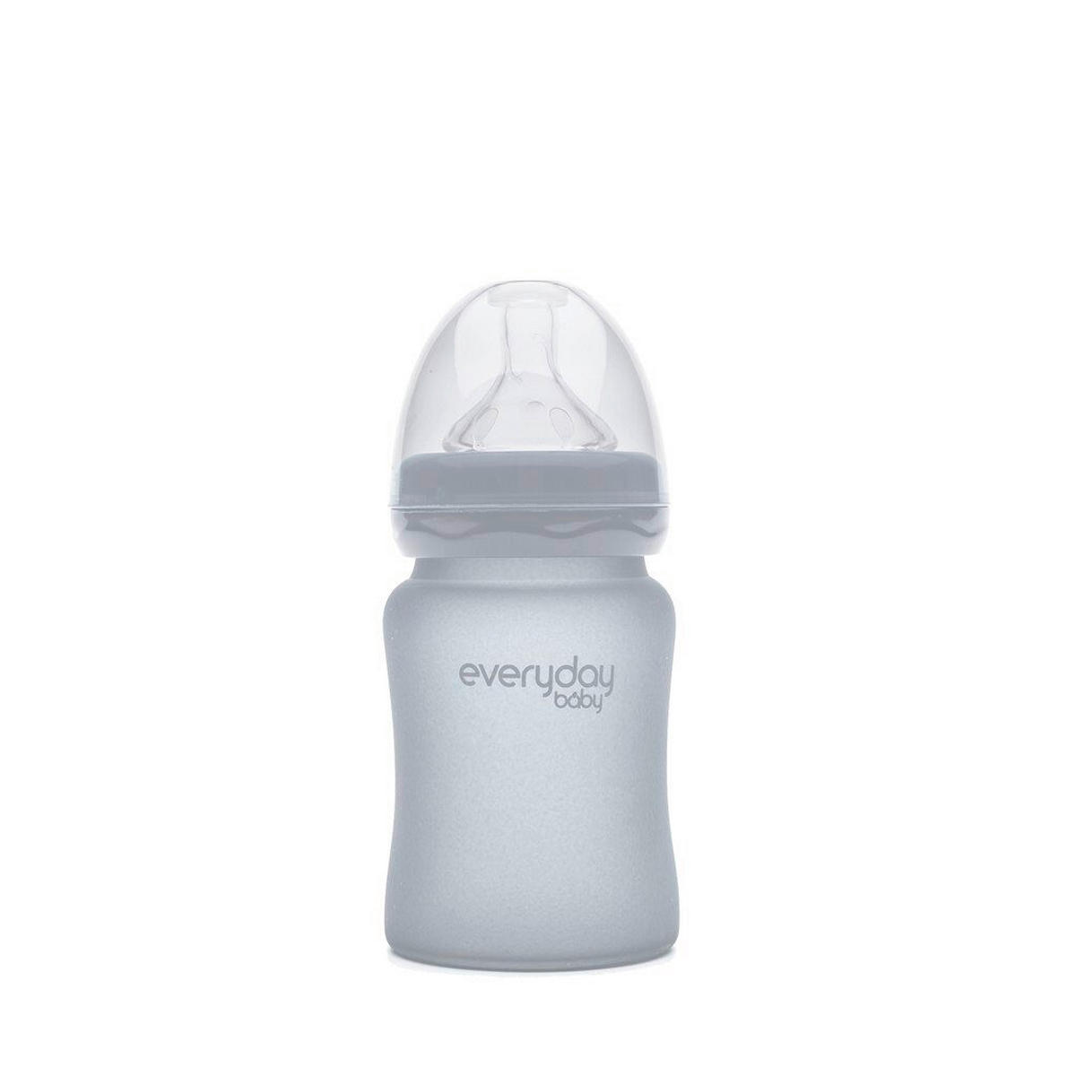 DJEČJA BOCA  150 ml     - tamno siva, Basics, staklo (6,5/17,9/6,7cm) - Everyday Baby