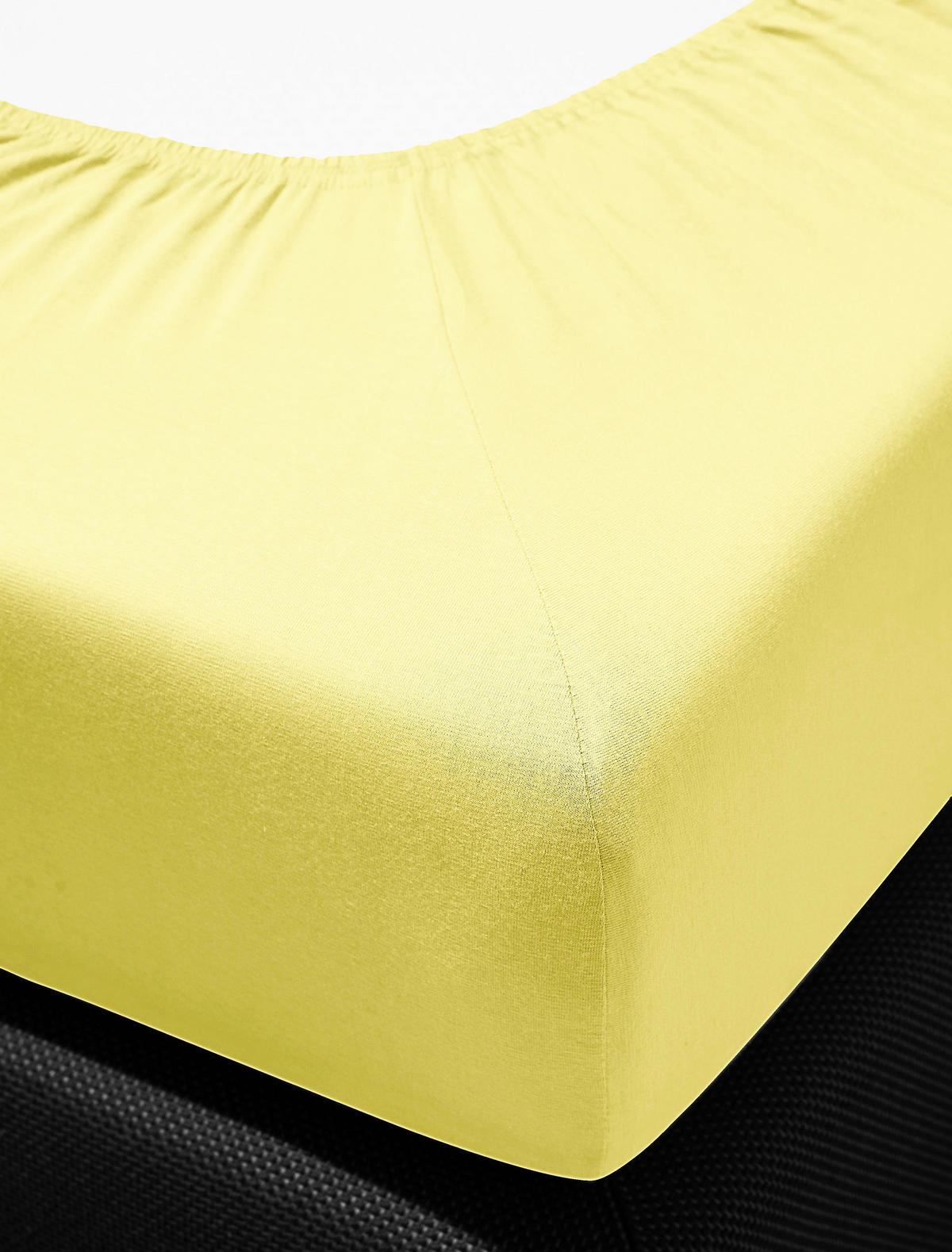 SPANNBETTTUCH Jersey 150/200 cm  - Limette, KONVENTIONELL, Textil (150/200cm) - Irisette