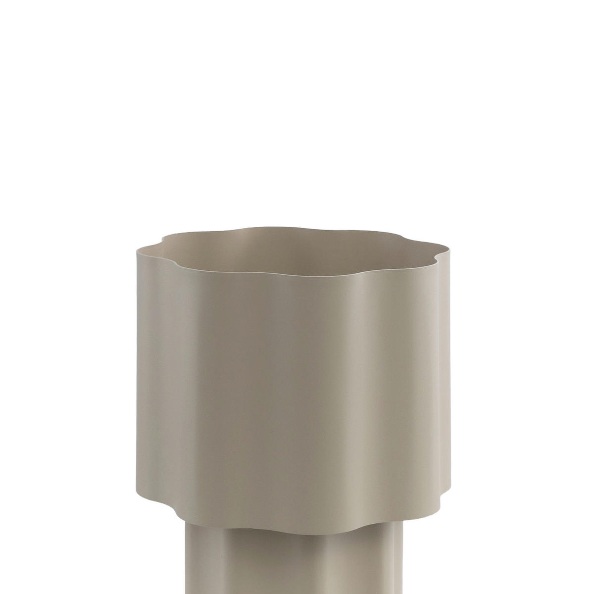 TISCHLEUCHTE - Sandfarben, Trend, Metall (23/36cm) - Collet's Monde