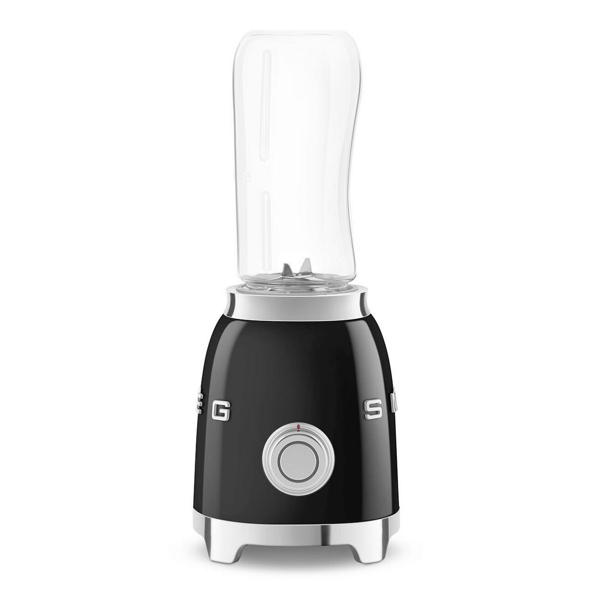 SAMOSTOJEĆI MIKSER    - crna visoki sjaj, Basics, metal/plastika (25,6/33,7/16,2cm) - SMEG