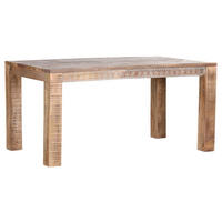 ESSTISCH 160/90/78 cm Echtholz  Holz rechteckig Naturfarben  - Naturfarben, Design, Holz (160/90/78cm) - Landscape