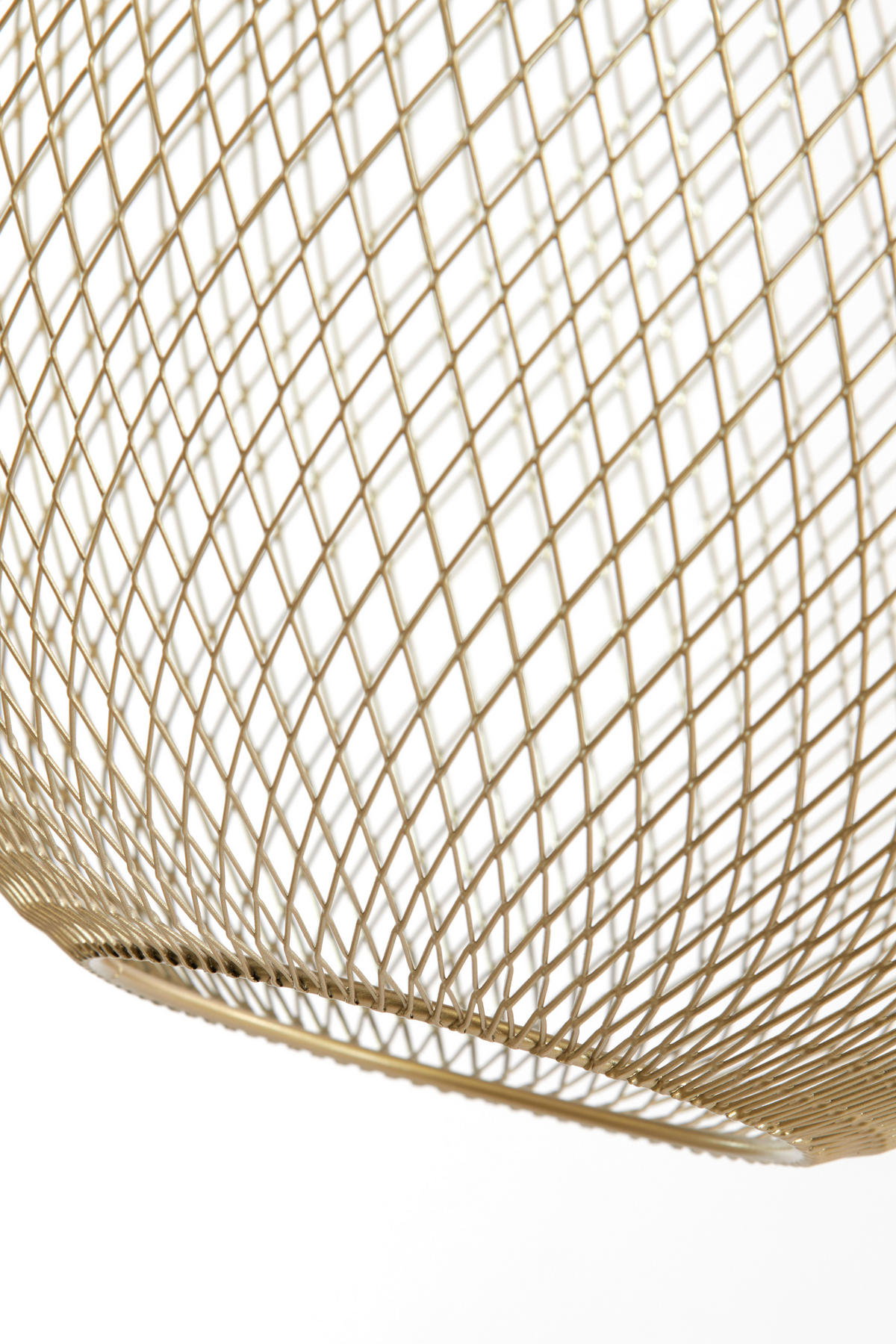 STEHLEUCHTE Moroc 30/160 cm   - Goldfarben, Design, Kunststoff/Metall (30/160cm) - Light & Living