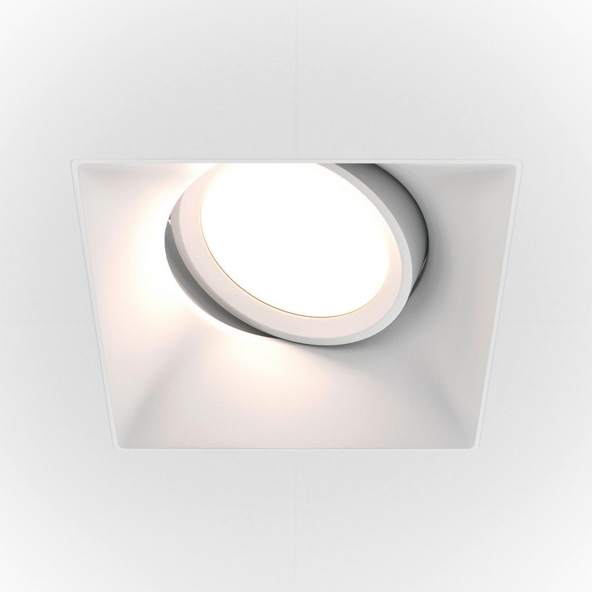 DECKENLEUCHTE    11,2/9/4,2 cm  - Weiss, Modern, Metall (11,2/9/4,2cm) - MAYTONI