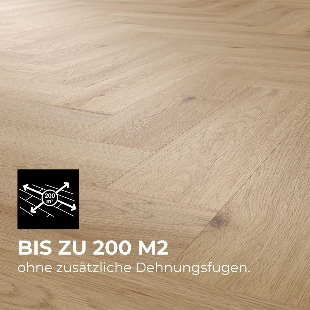VINYLBODEN Chevron Arvada  per  m² - Design, Kunststoff (60/12/0,45cm) - Venda