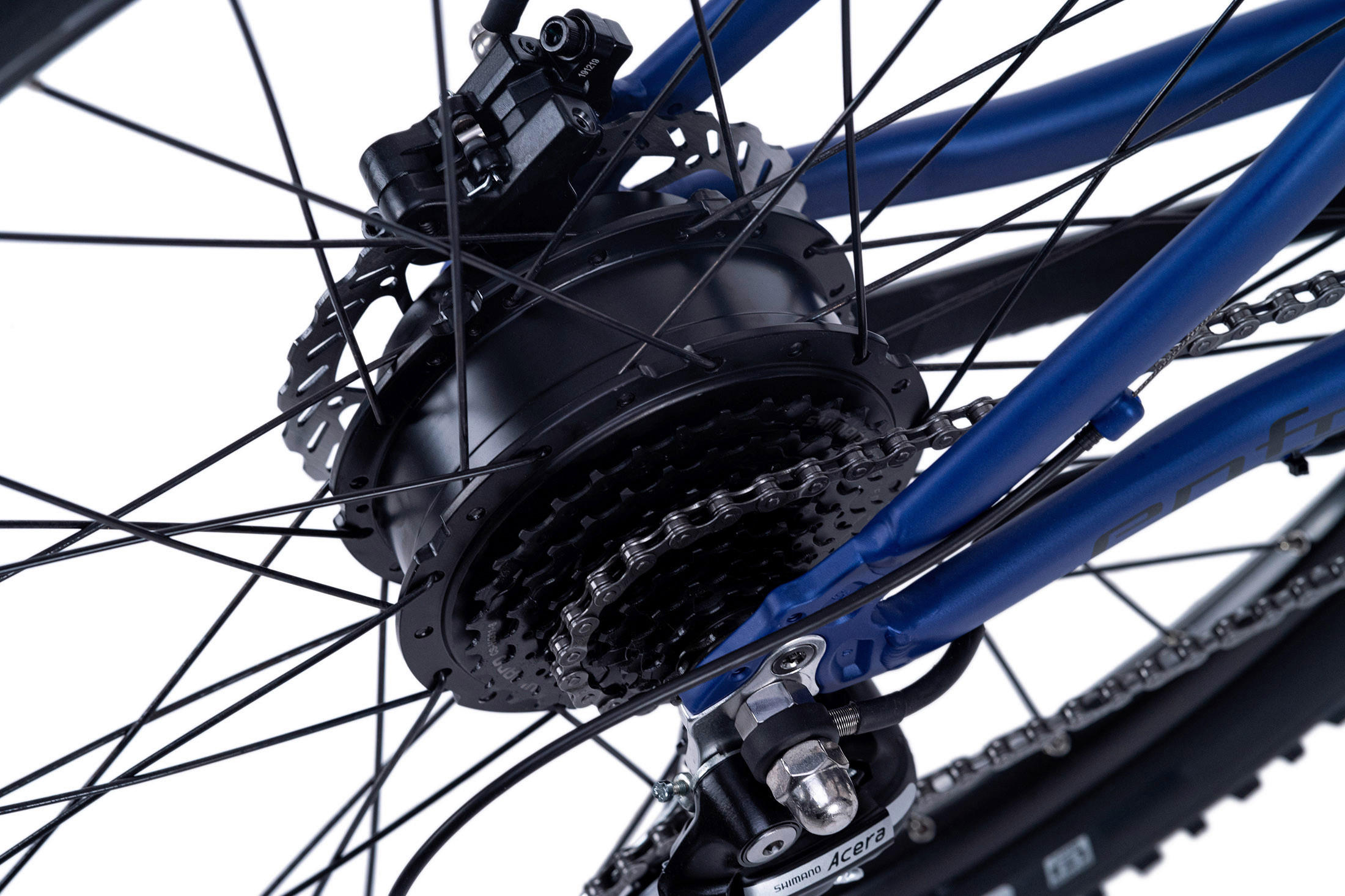 ELEKTROFAHRRAD - Blau, Basics, Metall (180/70/100cm) - Atrigo
