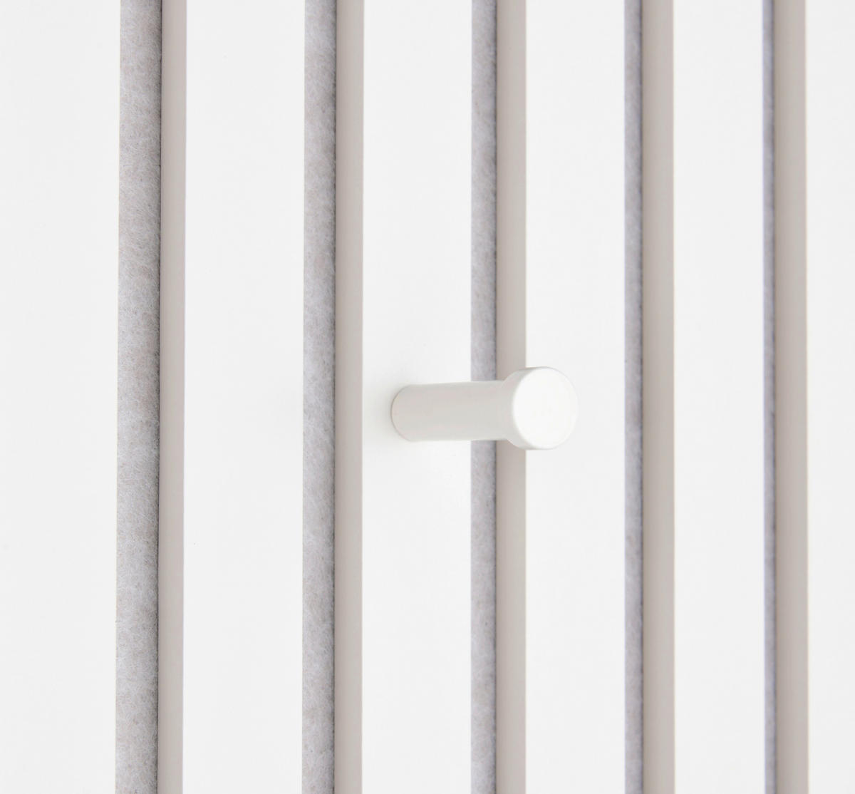 GARDEROBENPANEEL  in 50/125/7 cm  - Sandfarben, MODERN, Holzwerkstoff/Textil (50/125/7cm)