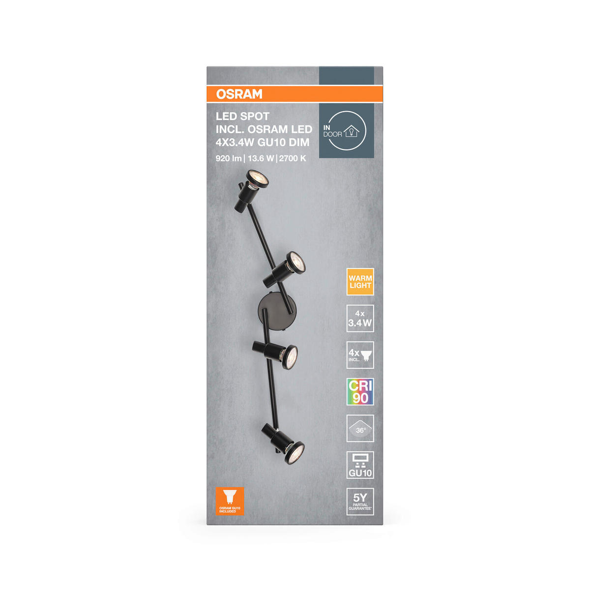 LED-STRAHLER 68,4/9/15,5 cm   - Basics (68,4/9/15,5cm) - Osram