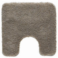 WC-VORLEGER Taupe 55/55 cm  - Taupe, Basics, Kunststoff/Textil (55/55cm) - Kleine Wolke