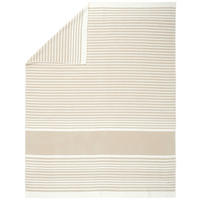 PLAID 150/200 cm  - Naturfarben/Weiß, Basics, Textil (150/200cm) - Bio:Vio