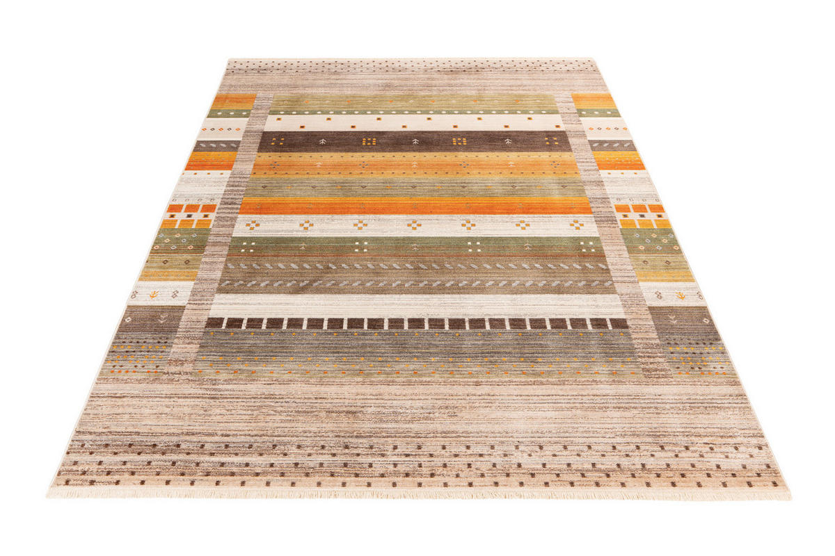 WEBTEPPICH 200/285 cm My Laos  - Beige/Multicolor, Design, Textil (200/285cm) - Novel