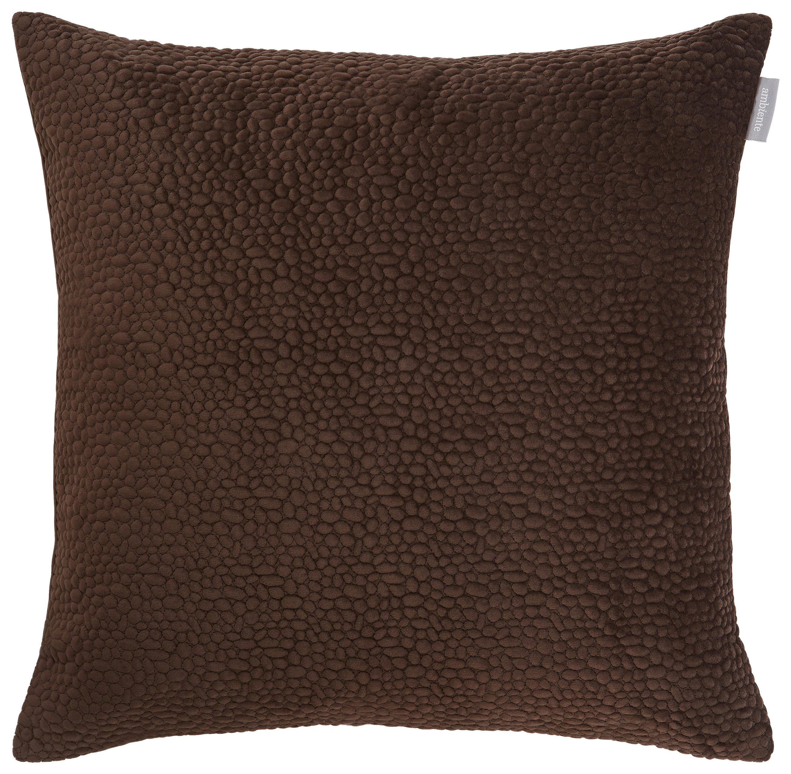 Husă De Pernă 50/50 cm    - maro închis, Basics, textil (50/50cm) - Ambiente