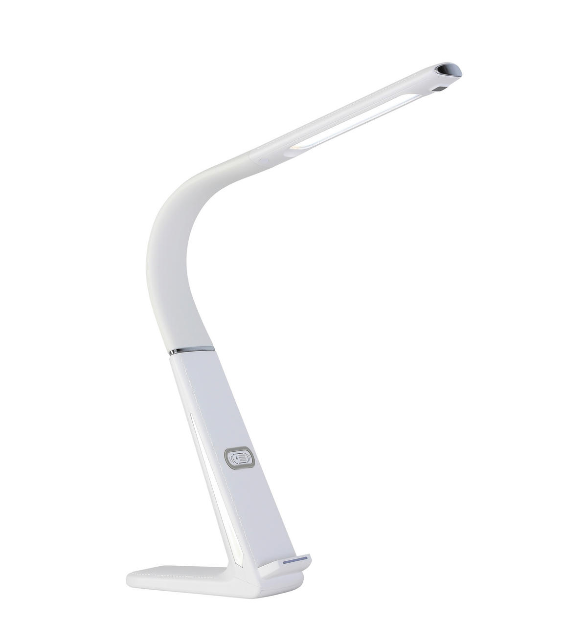 LED LAMPA NA PSACÍ STŮL, ovládání gesty, 6,5/13/48 cm - bílá, Basics, plast (6,5/13/48cm) - Novel
